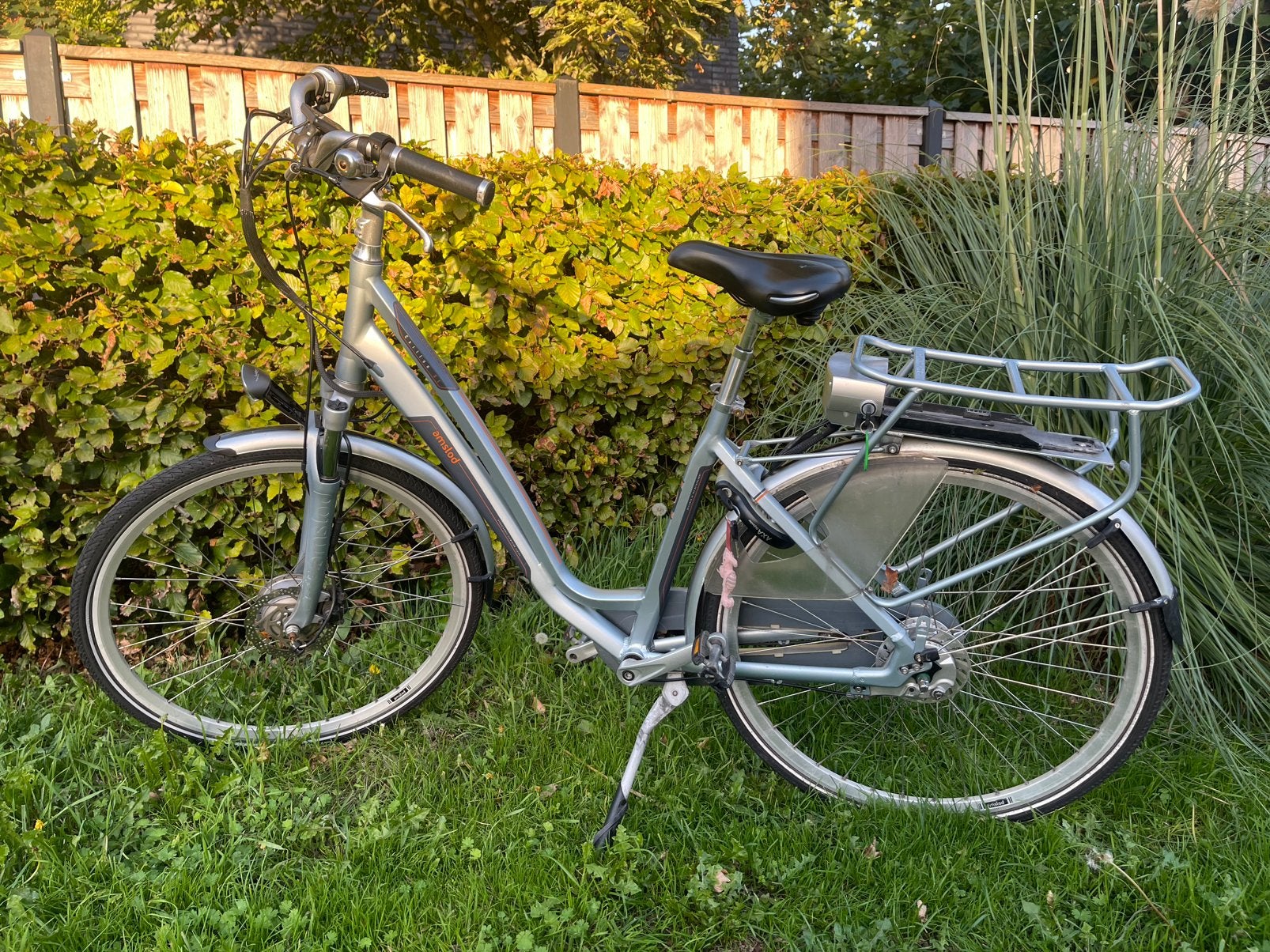 Amslod damesfiets - batterij stuk, 51 tot 55 cm, Ophalen, Gebruikt, Overige merken