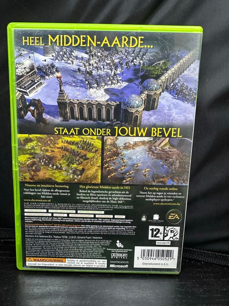 Lord of the Rings: Battle for Middle-Earth II Xbox 360, S, Ophalen of Verzenden, Zo goed als nieuw, H