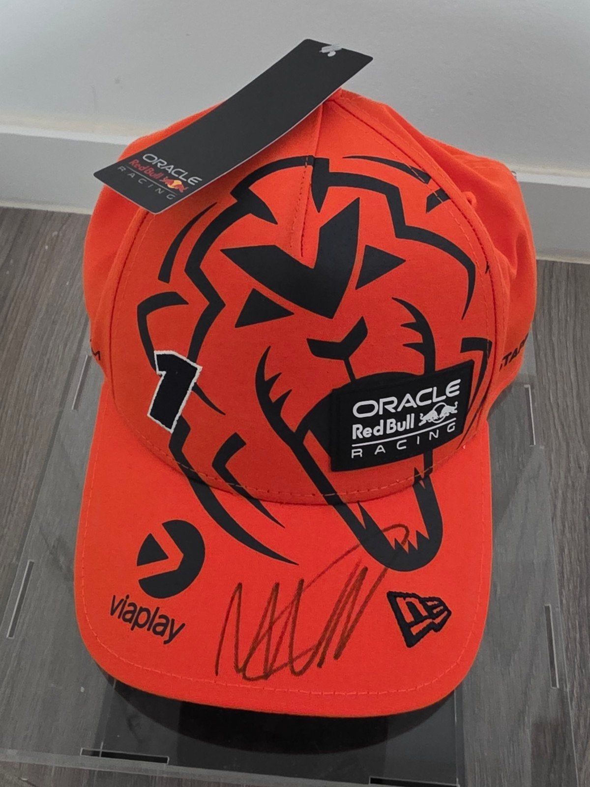Gesigneerde pet Max Verstappen - Nieuwstaat, Nieuw, Pet, Red Bull Racing, One size fits all