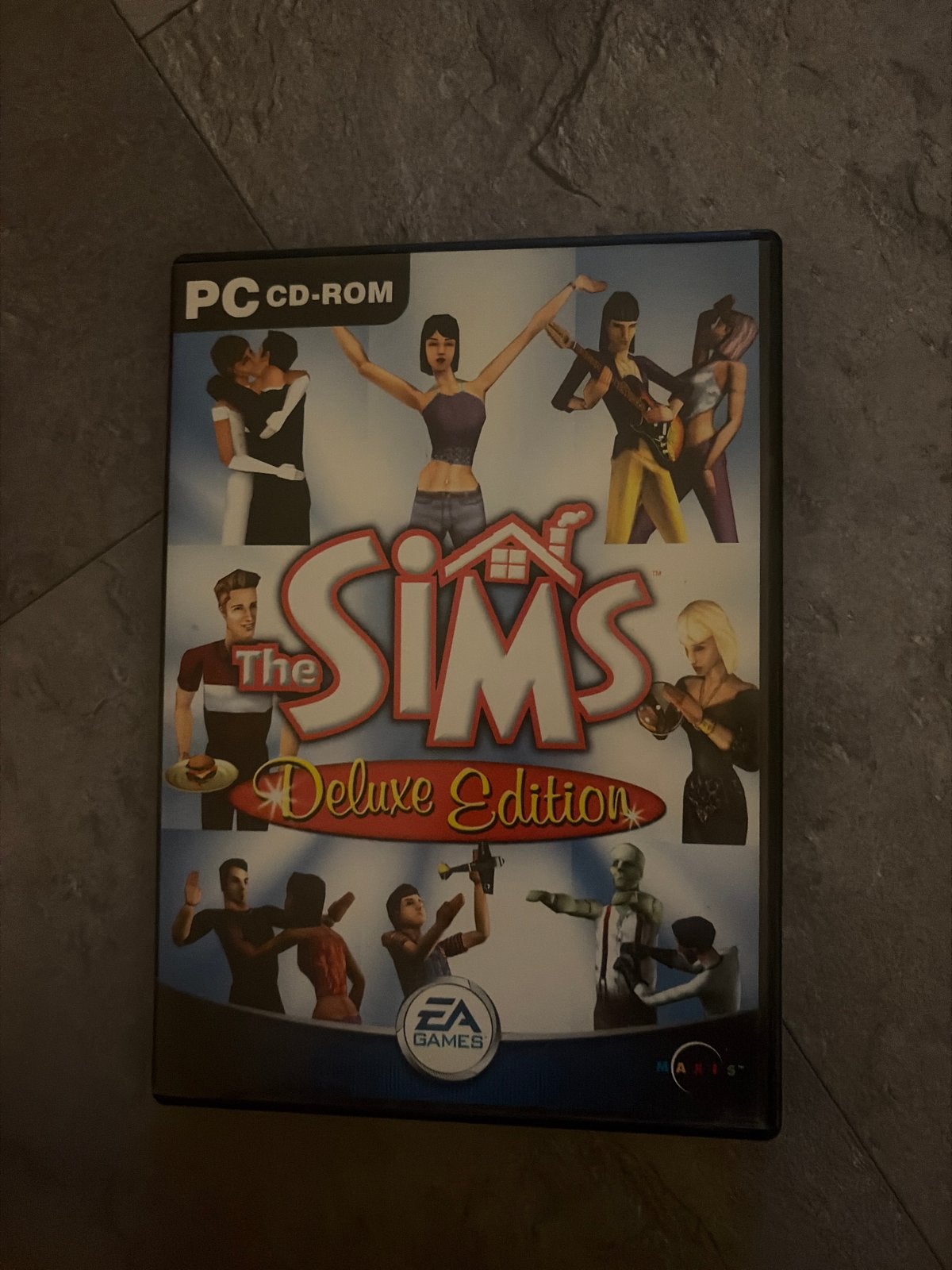 The Sims Deluxe Edition PC CD-ROM - Klassieke Simulatie, Gebruikt, 1 speler, Ophalen of Verzenden, Vanaf 3 jaar