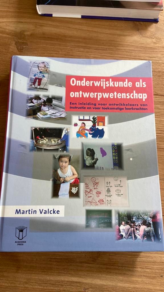 Onderwijskunde als ontwerpwetenschap (UvA), Ophalen of Verzenden, Beta, Zo goed als nieuw