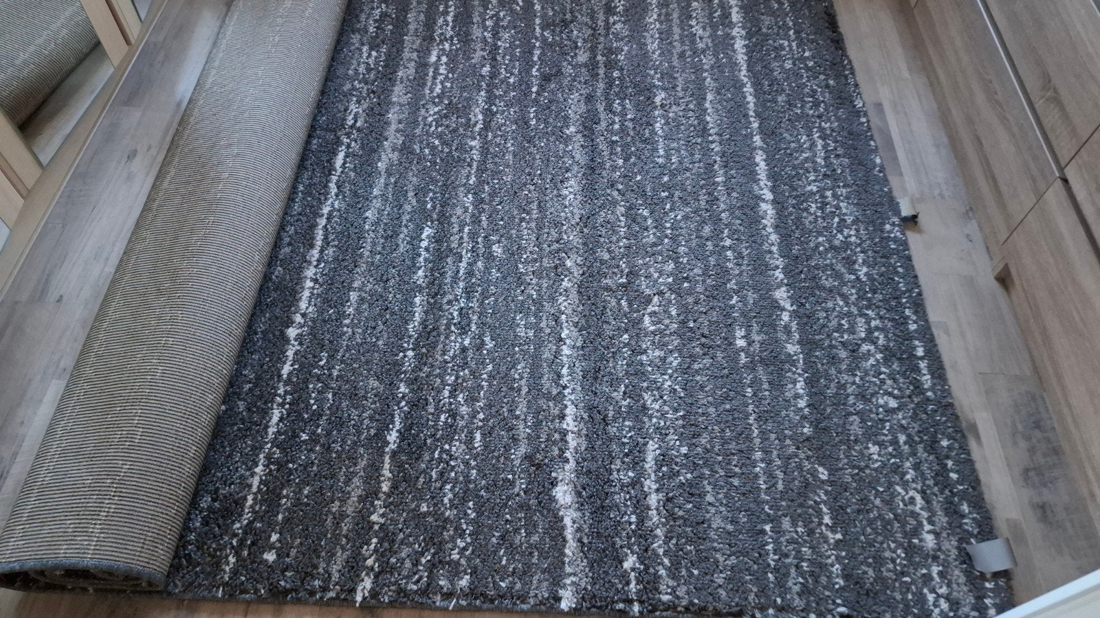 Mooi vloerkleed 200cmx290cm, Ophalen, Gebruikt, Neutraal, 150 tot 200 cm