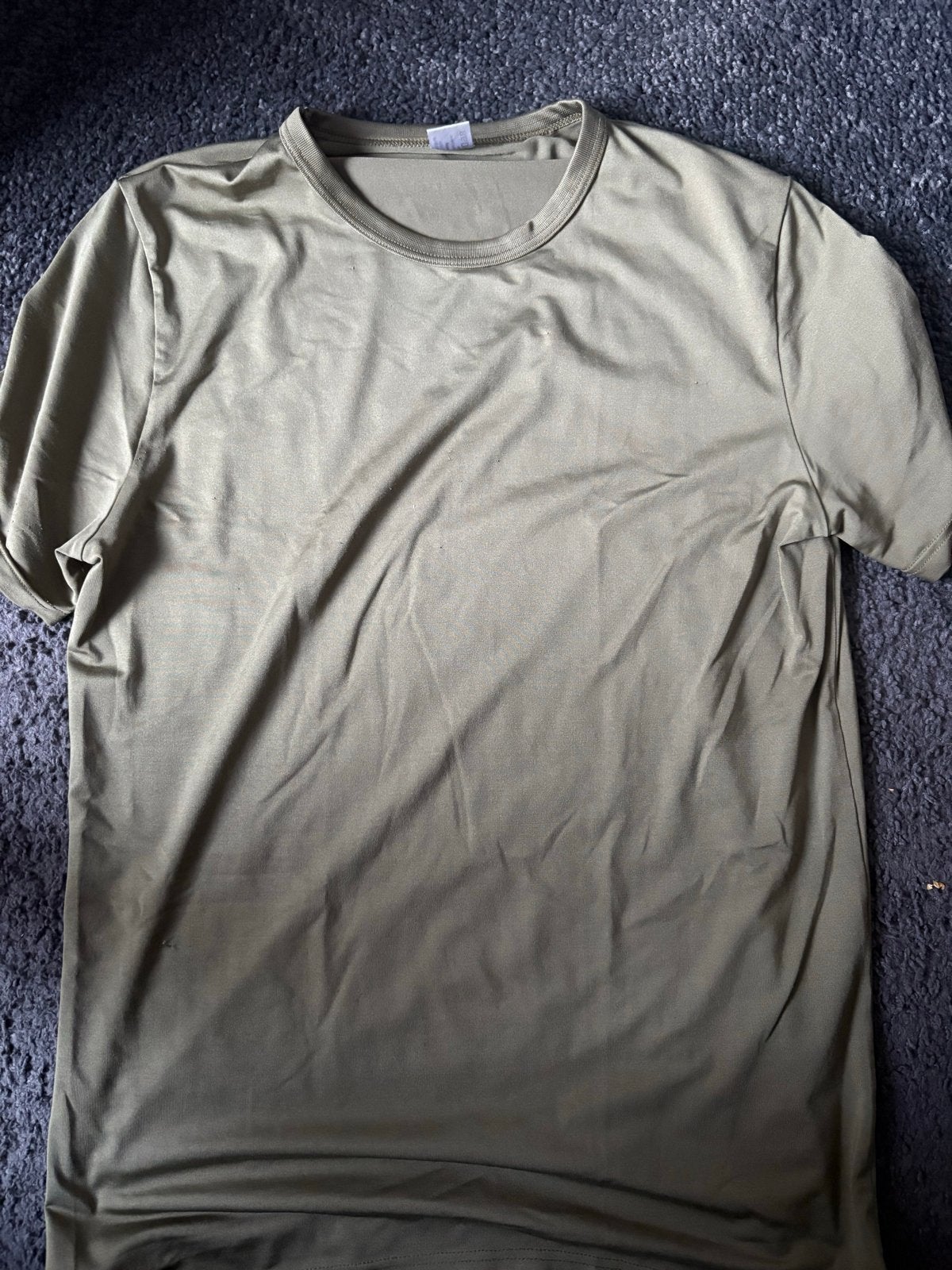 Defensie Onderhemd - Legergroen T-shirt, Ophalen of Verzenden, Gedragen