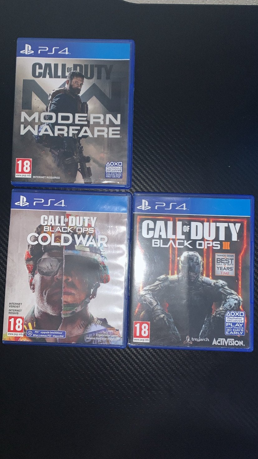 Call of duty games, bo3, mw2019 en cold war, Spelcomputers en Games, Online, Vanaf 18 jaar, Shooter, Ophalen of Verzenden