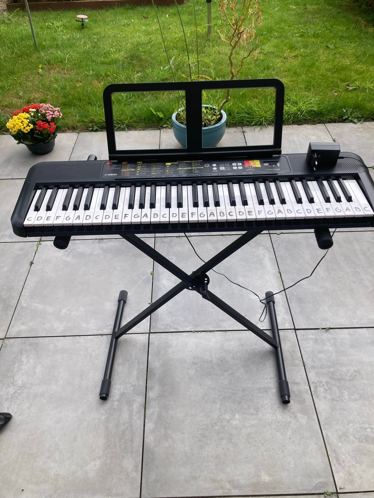 Yamaha PSR-F52 Keyboard met standaard, Ophalen, 61 toetsen, Yamaha, Zo goed als nieuw