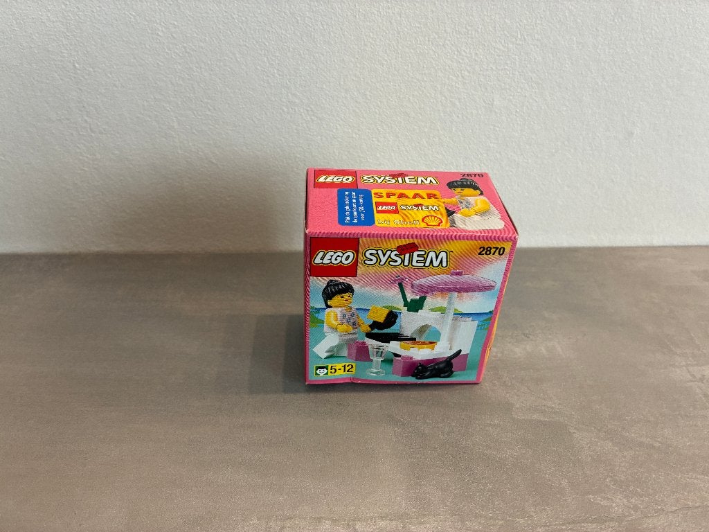 Lego 2870 Paradisa Barbecue, Kinderen en Baby's, Overige thema's, Nieuw, Ophalen of Verzenden, Complete set