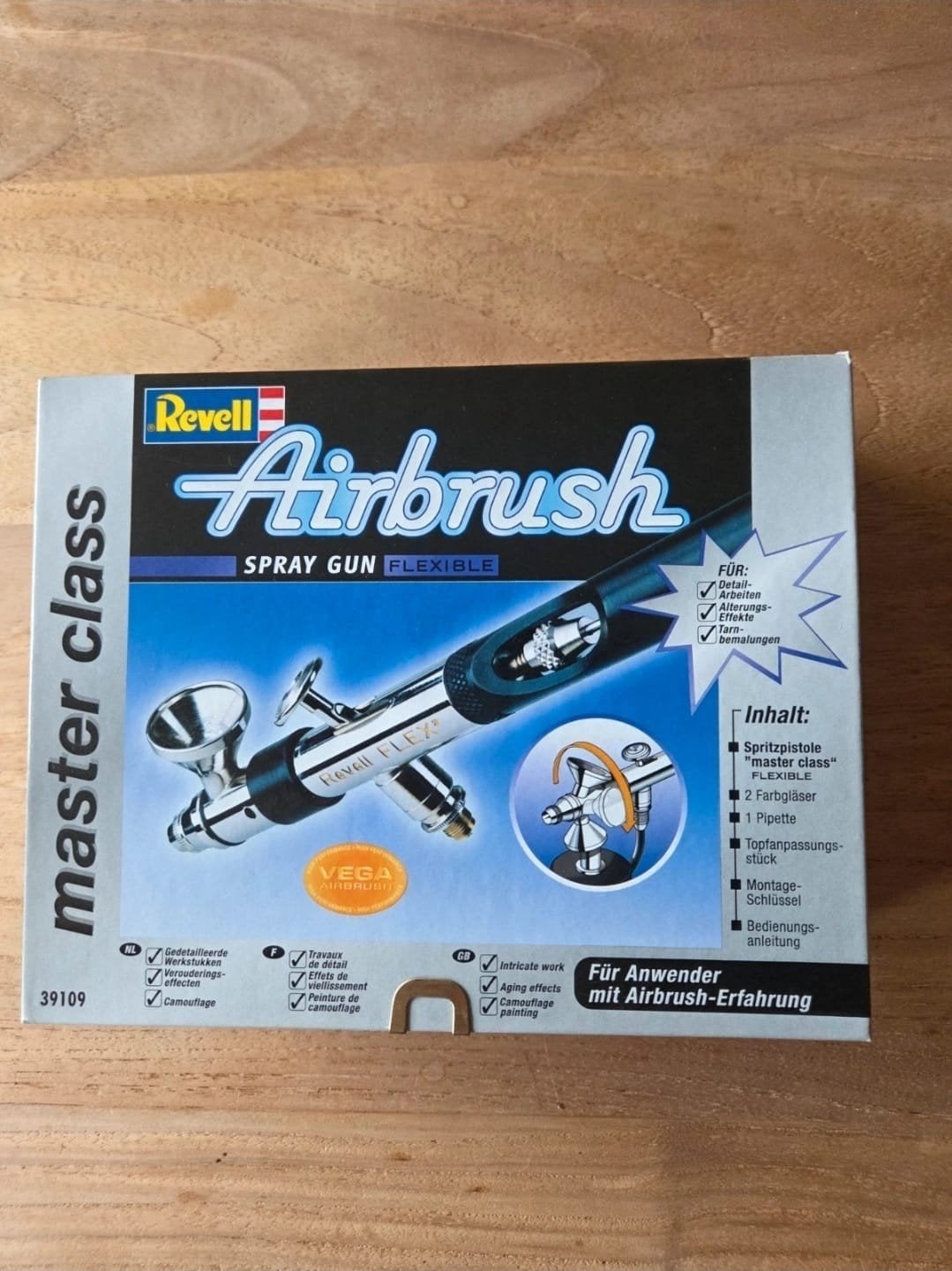 Revell Airbrush Master Class Spray Gun Flexible Set Nieuw, Ophalen of Verzenden, Nieuw, Airbrush en Toebehoren