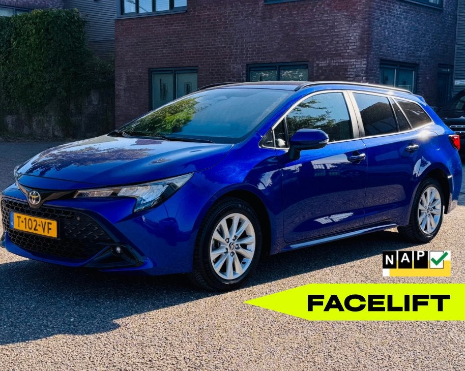 Toyota Corolla TS Hybrid 140 Business | FACELIFT, Auto's, 4 cilinders, Blauw, Corolla, Hybride Elektrisch/Benzine