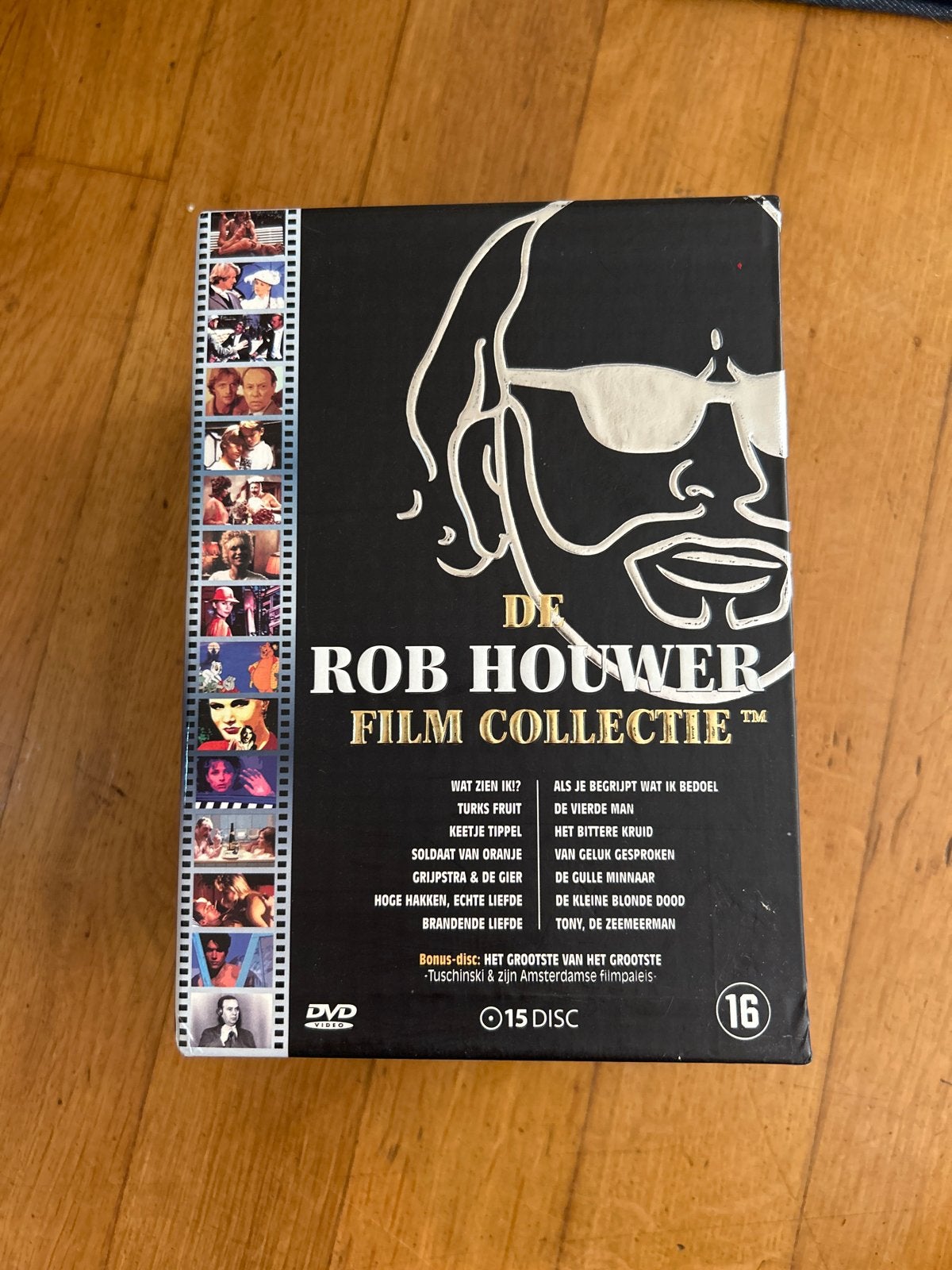 De Rob Houwer Film Collectie - 15 DVD Boxset, Bonusmateriaal, Vanaf 16 jaar, Nederlands, Zo goed als nieuw