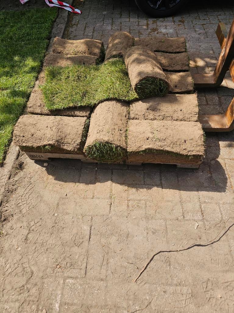 10 rollen gras plaggen, Ophalen of Verzenden, Nieuw, 20 m² of meer