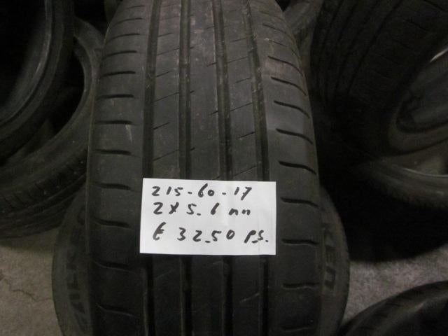 215 60 17 Bridgestone, Falken, Landsail zomerbanden, 17 inch, Ophalen of Verzenden, Band(en), Personenwagen