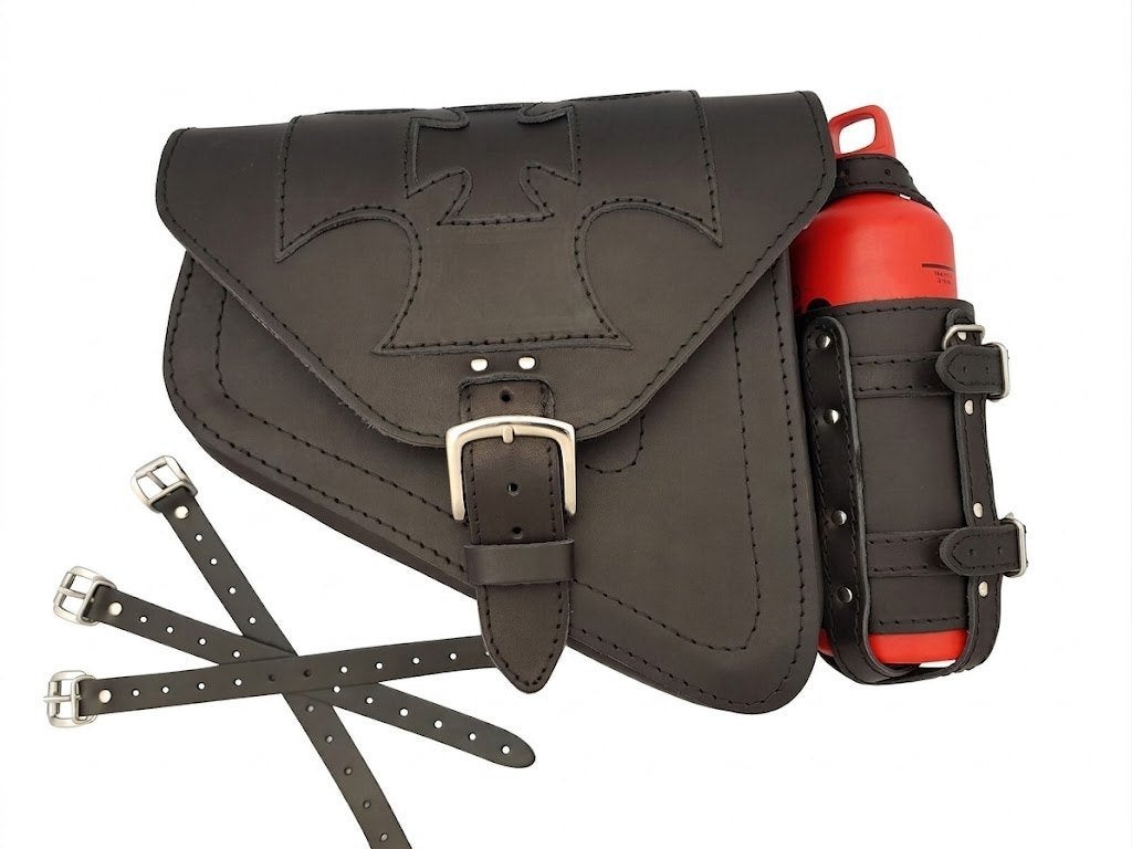Sportster Tas Benzine Fles Houder Cross, Motoren, Demon Leathers, Verzenden, Noord-Brabant, Nieuw