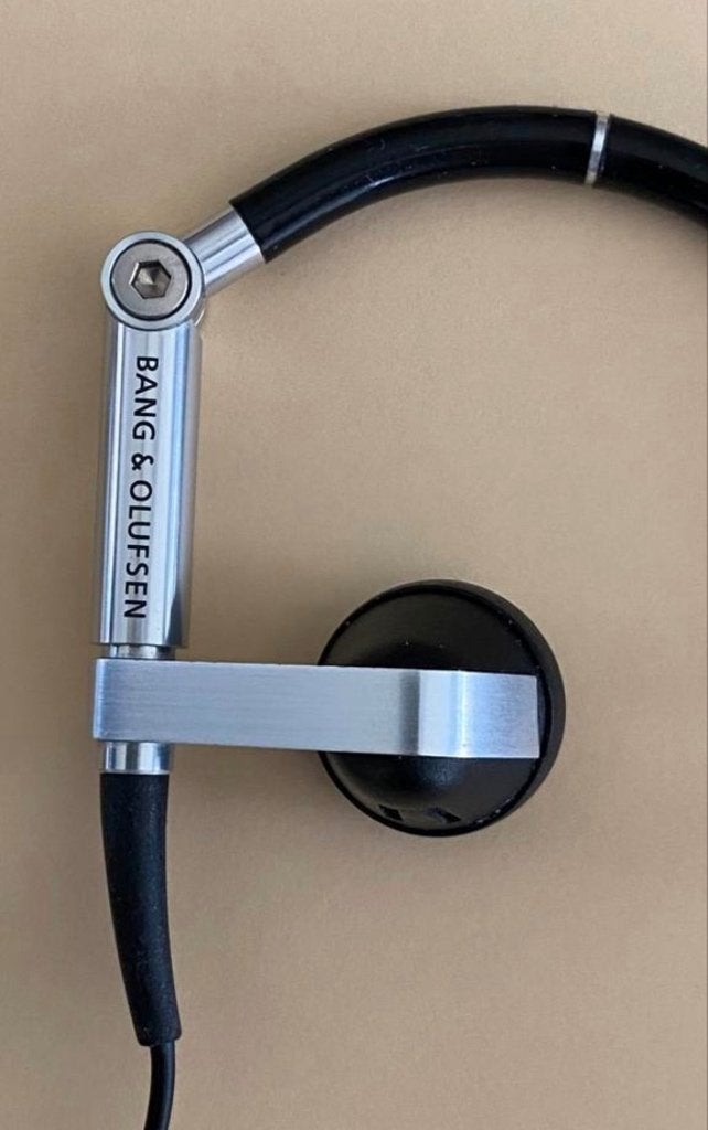 Bang & Olufsen Earset 3i - Zilver/Zwart, Gebruikt, Zilver, On-ear, Ophalen of Verzenden