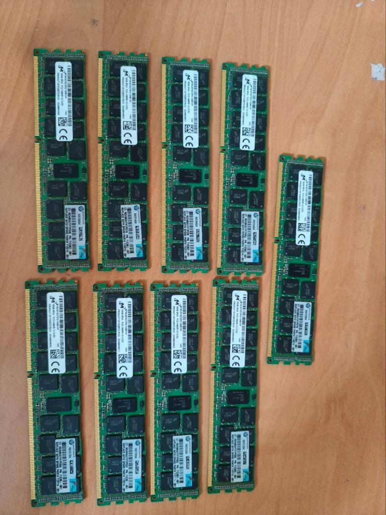 9x 16gb ddr3 server/workstation ram geheugen, Computers en Software, RAM geheugen, DDR3, Ophalen of Verzenden, Zo goed als nieuw