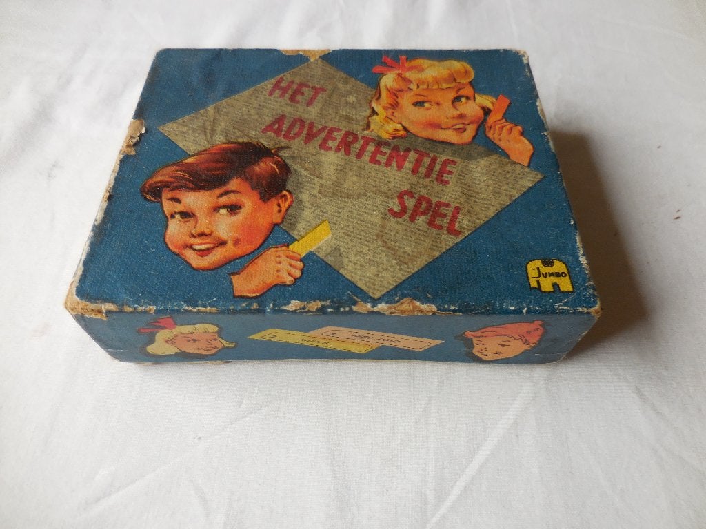 Het Advertentiespel, Vijf spelers of meer, Ophalen, Gebruikt, Jumbo