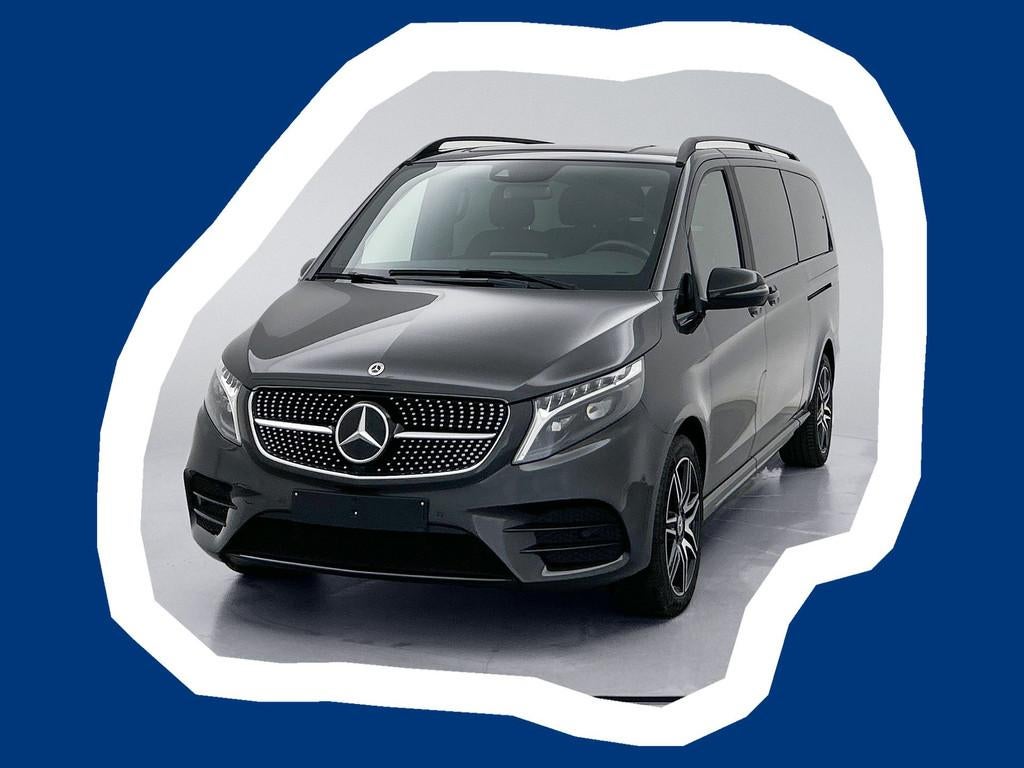 Mercedes-Benz V-Klasse 250d 4-MATIC Extra-Lang AMG Dubbele C, Auto's, Automaat, Gebruikt, 4 stoelen, 2500 kg