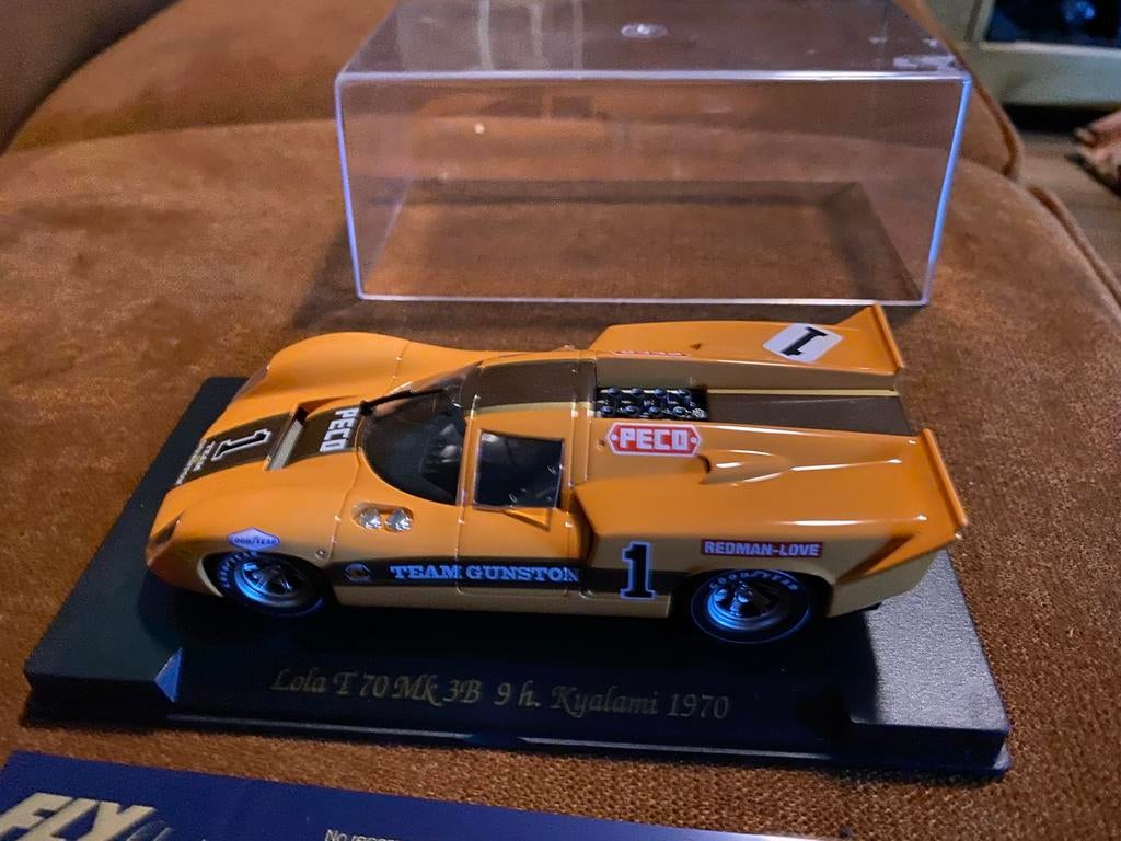 Lola T70 MK3B Team Gunston Kyalami 1970 schaalmodel, Ophalen of Verzenden, Zo goed als nieuw, Overige merken