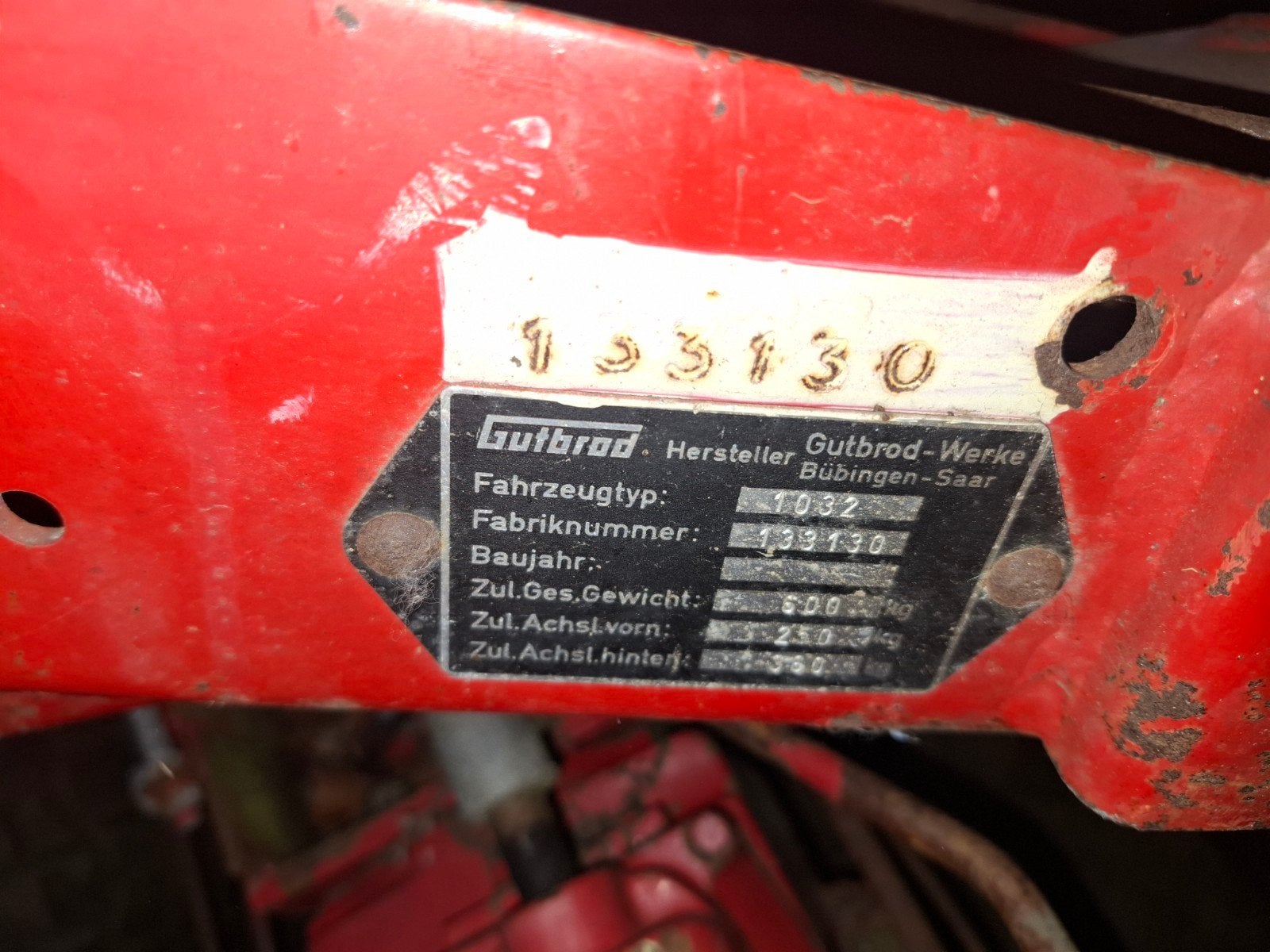 Gutbrod tractor onderdelen - Diverse gebruikte onderdelen, Ophalen, Gebruikt, Overige merken