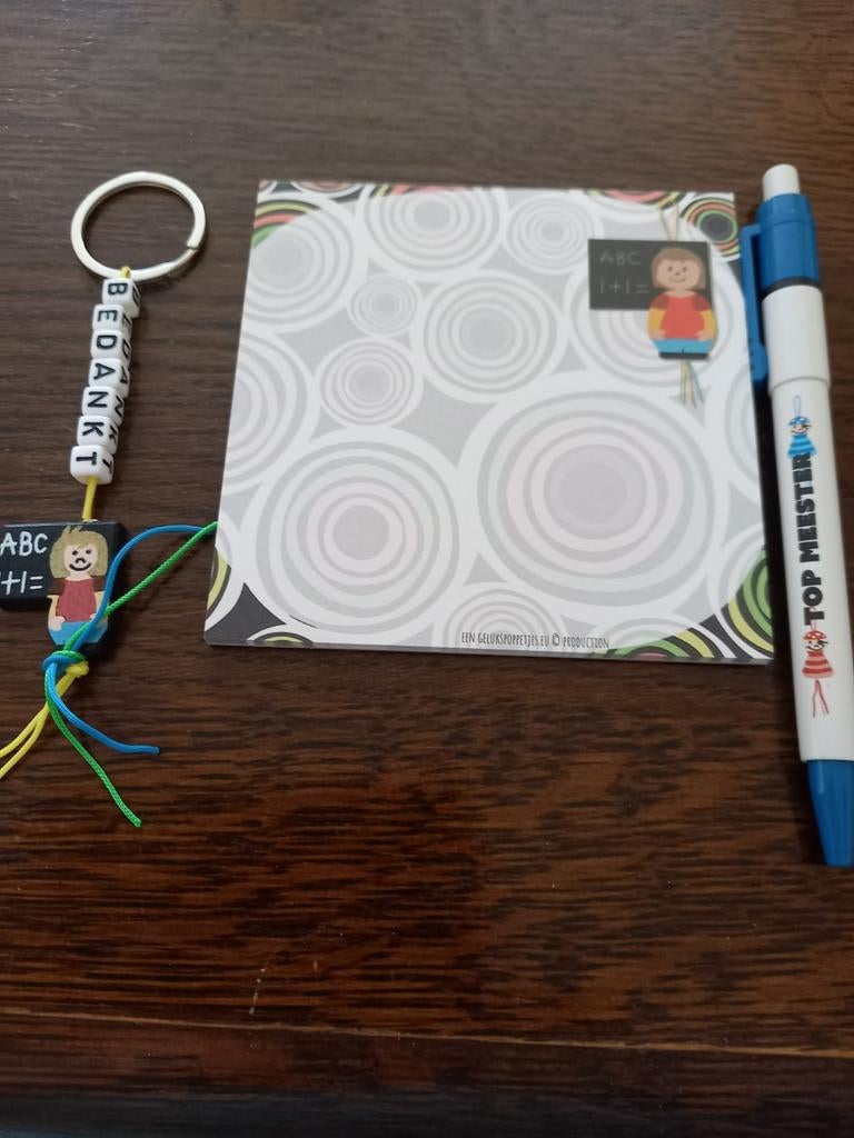 Meester en juffrouw setje, Diversen, Schrijfwaren, Ophalen of Verzenden, Nieuw