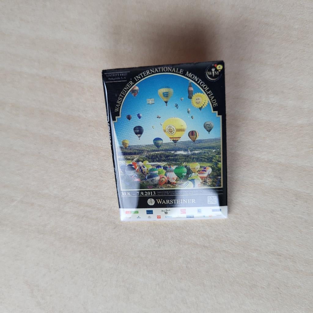 Ballon Luchtballon pin Warsteiner WIM, Verzamelen, Gebruikt, Niet vindbaar, Niet vindbaar, Speldje of Pin