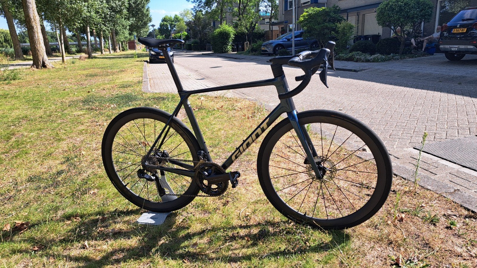Giant TCR Advanced Pro 0 Disc Ultegra Di2 maat L, Ophalen, 28 inch, Carbon, Heren