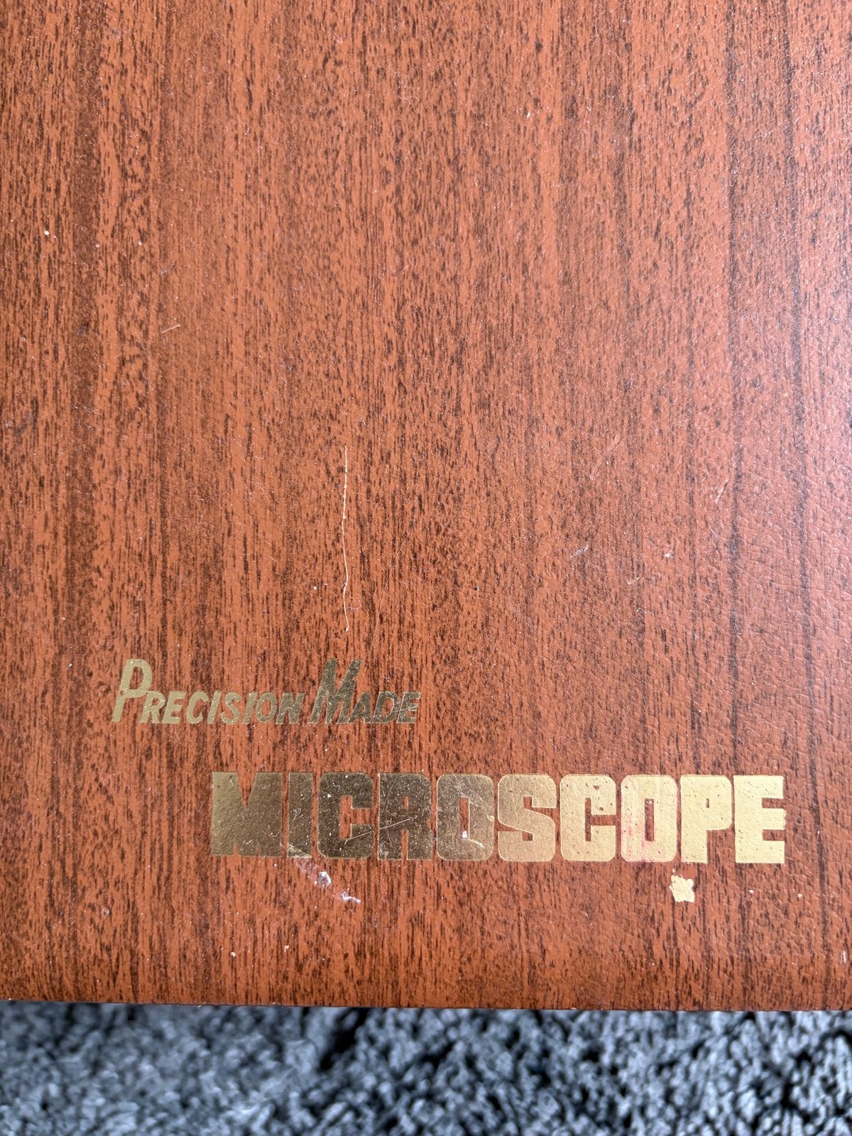 Vintage Tacon Microscoop 100x-900x Zoom in Houten Kist, Ophalen, Gebruikt, 400x tot 1000x, Biologische microscoop