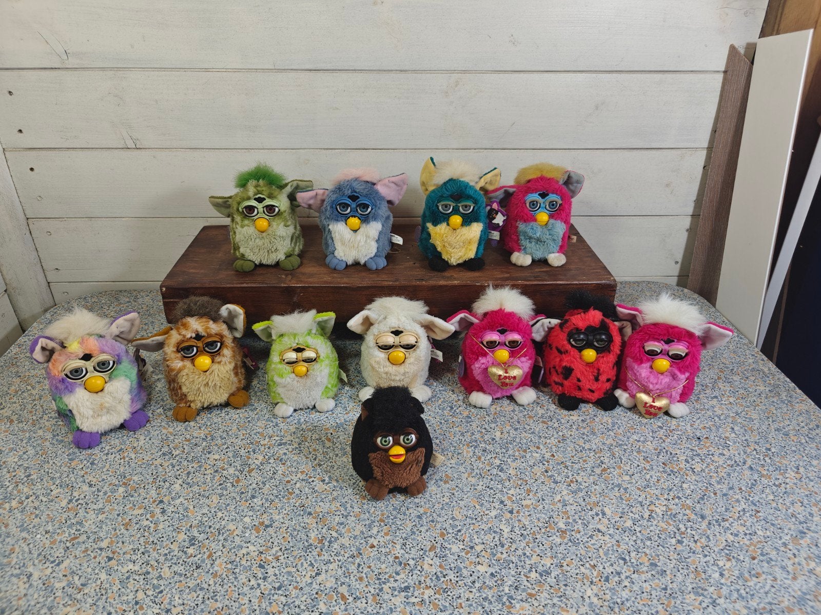 Vintage Furby Collectie - Diverse Kleuren en Modellen, Kinderen en Baby's, Speelgoed | Knuffels en Pluche, Gebruikt, Overige merken