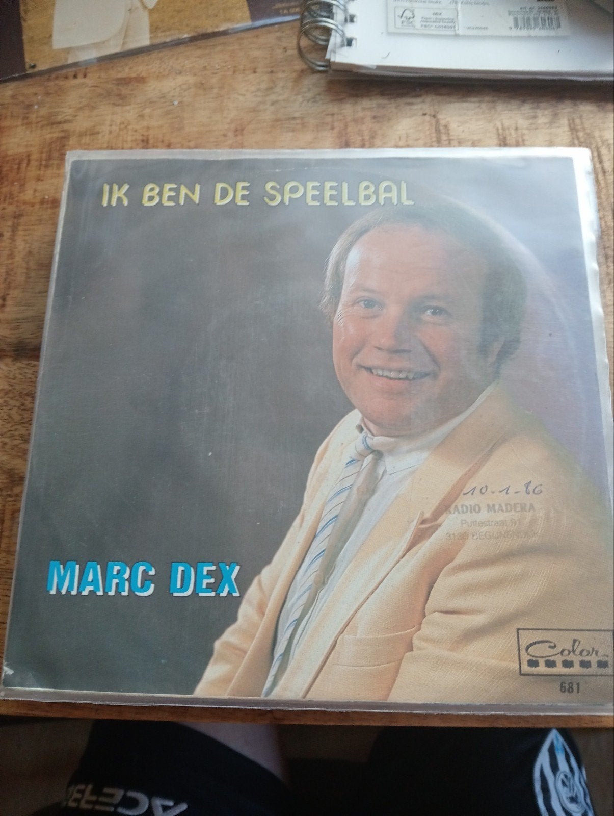 marc dex - ik ben de speelbal, Ophalen of Verzenden, Zo goed als nieuw, Overige formaten, Levenslied of Smartlap