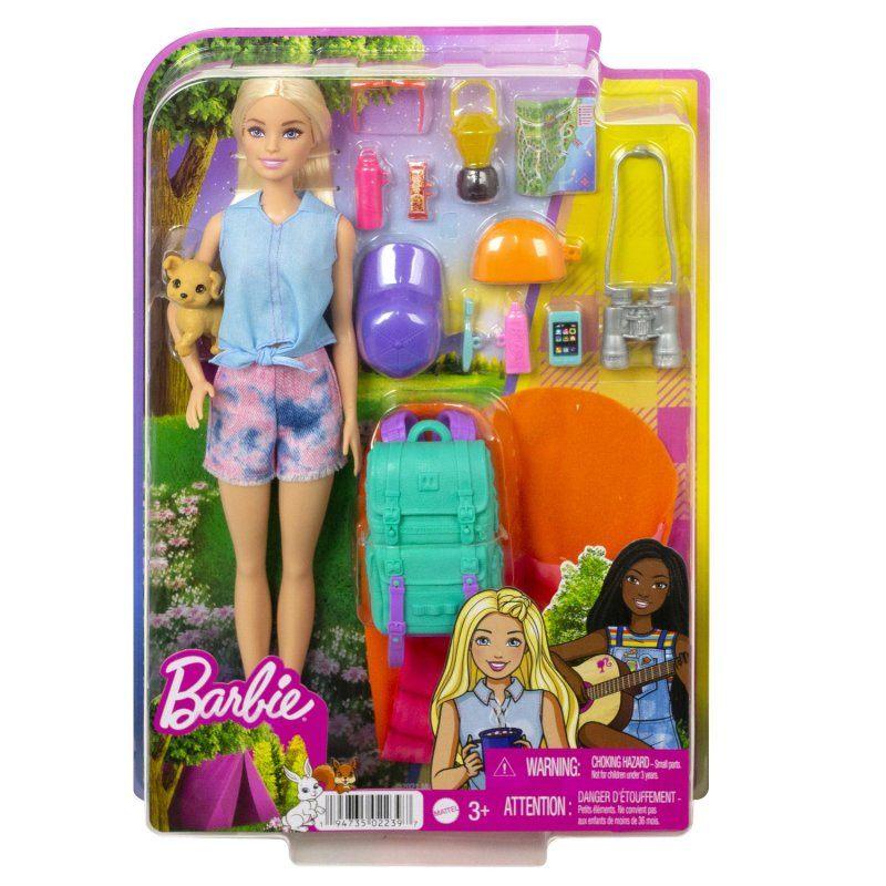 Barbie: Camping Pop Malibu, Kinderen en Baby's, Speelgoed | Poppen, Nieuw, Barbie, Ophalen of Verzenden