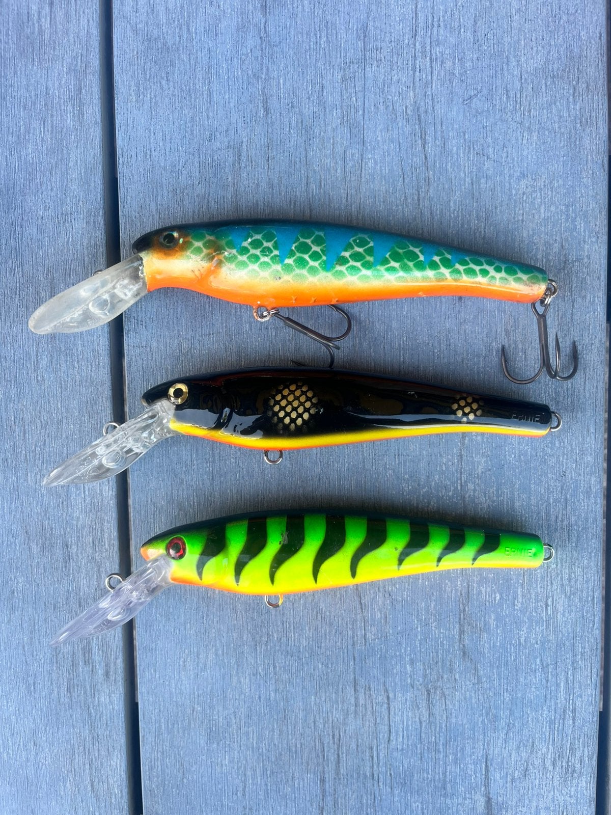 Big Ernie musky Mania, Watersport en Boten, Hengelsport | Roofvissen, Ophalen of Verzenden, Zo goed als nieuw, Overige typen
