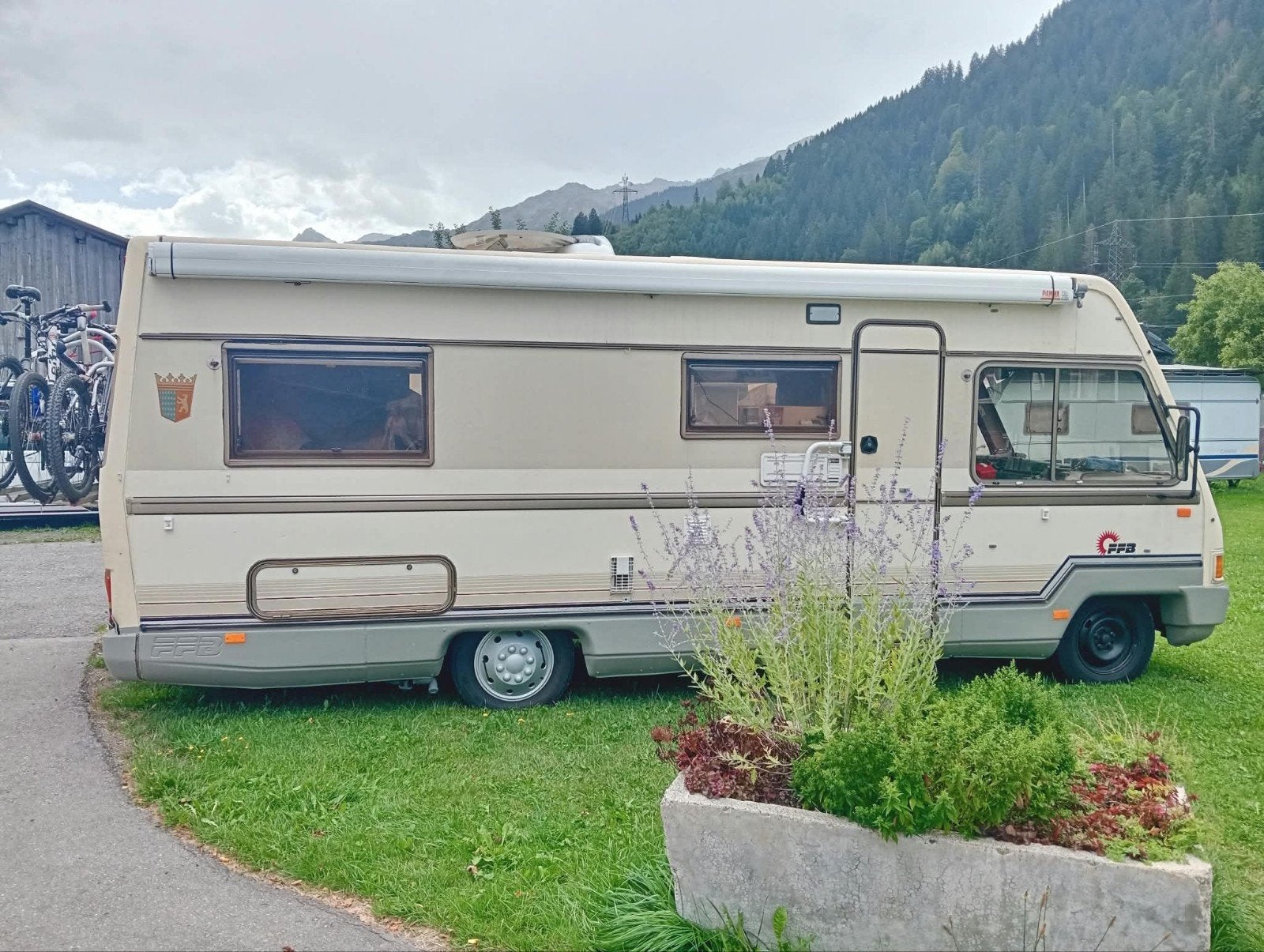 FFB 660 Classic, 2,5 TD Peugeot ALKO chassis, 6 tot 7 meter, Particulier, 6 tot 7 meter, L-zit