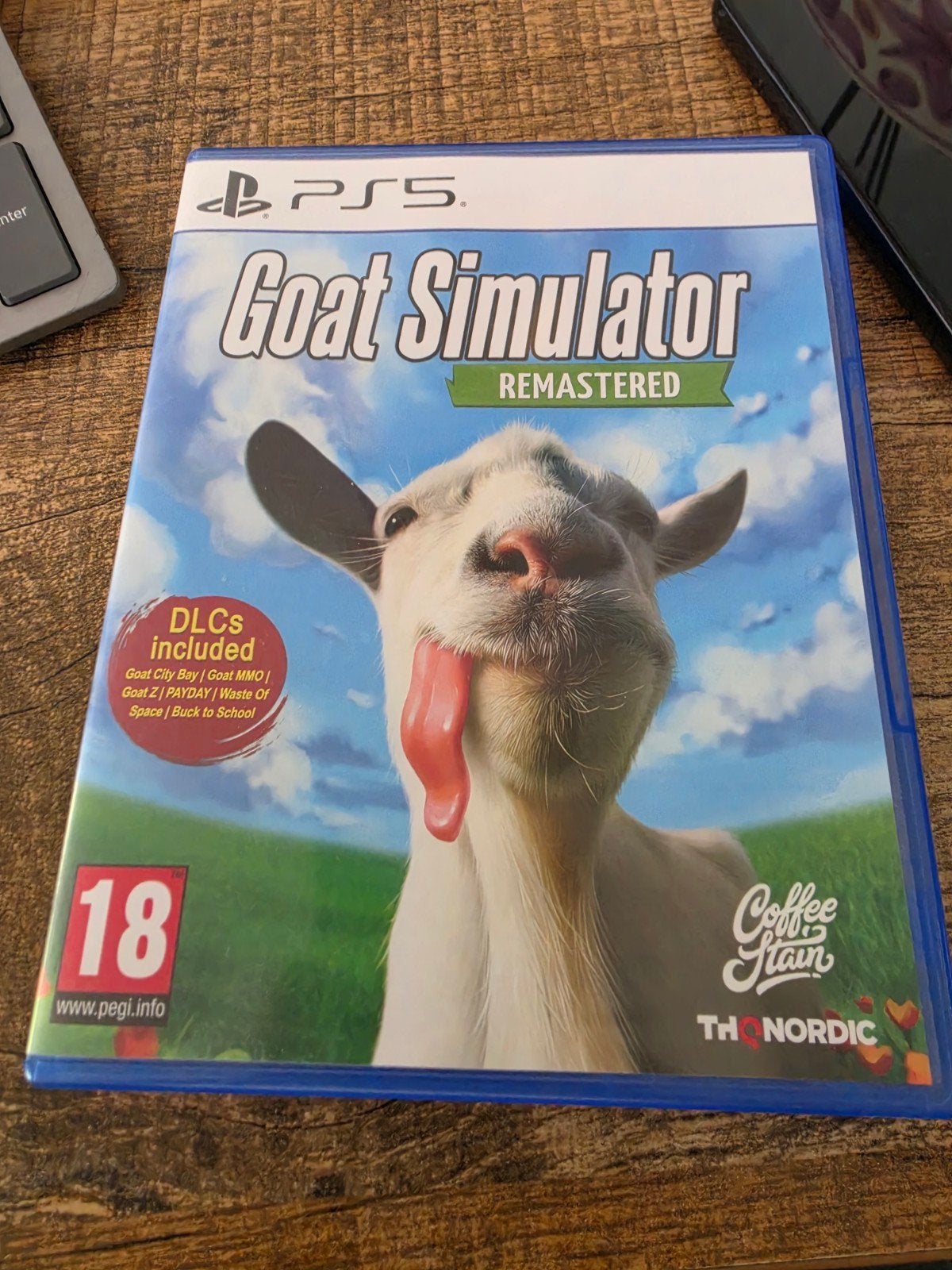 Goat simulator remastered, 1 speler, Ophalen of Verzenden, Zo goed als nieuw, Vanaf 3 jaar