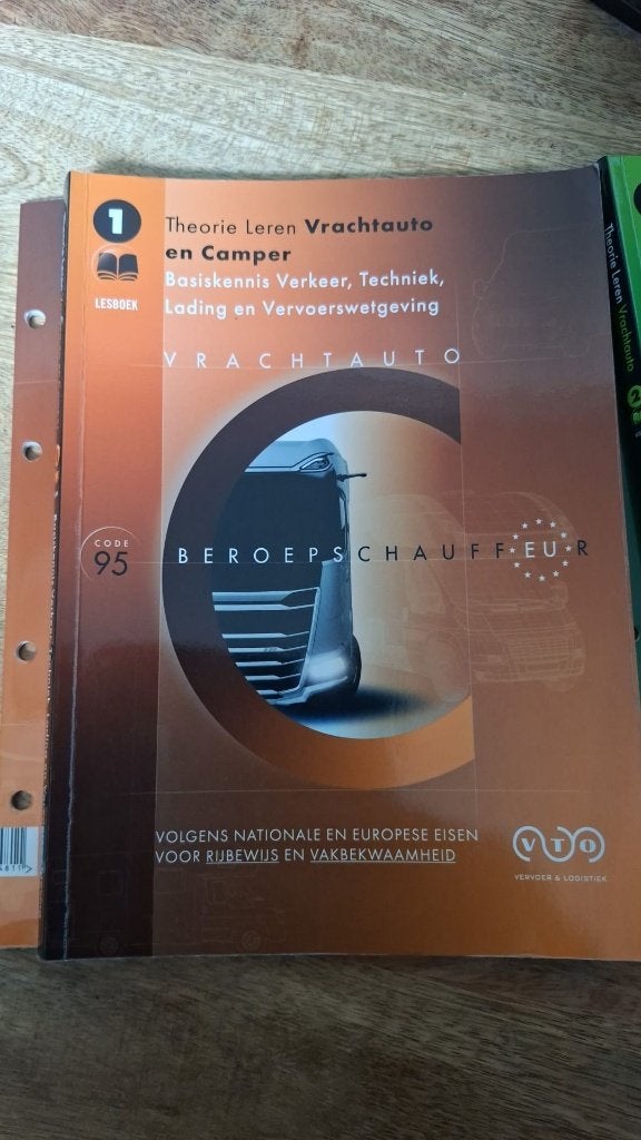 Vrachtwagen Theorie boeken, Boeken, Niet van toepassing, VTO, Alpha, Ophalen