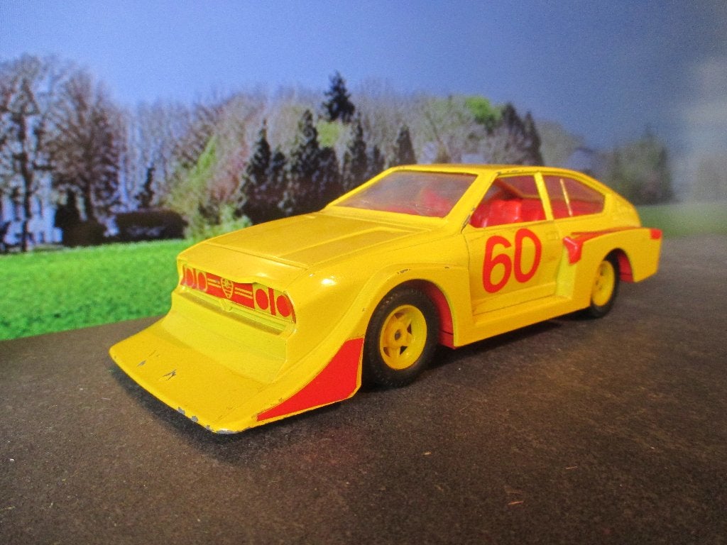 1/25 Alfa Romeo Alfetta GTV Polistil Cannon Ball Racing #60, Ophalen of Verzenden, Zo goed als nieuw, Overige merken
