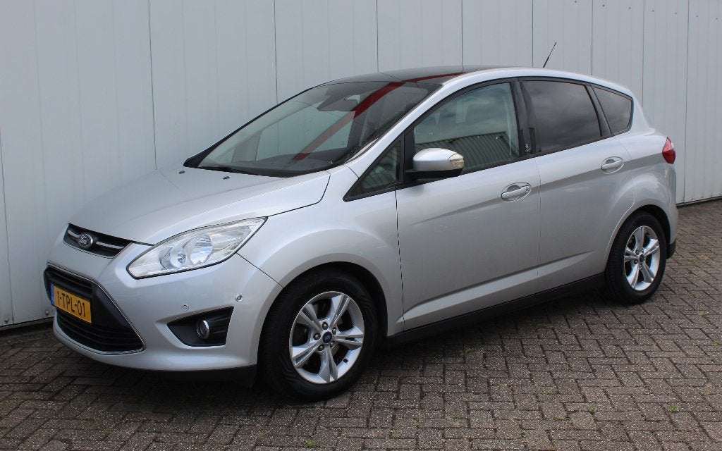 FORD C-Max 1.6 EcoBoost 150pk Titanium AIRCO ZEER MOOI ! !, Voorwielaandrijving, Stof, Zwart, 4 cilinders