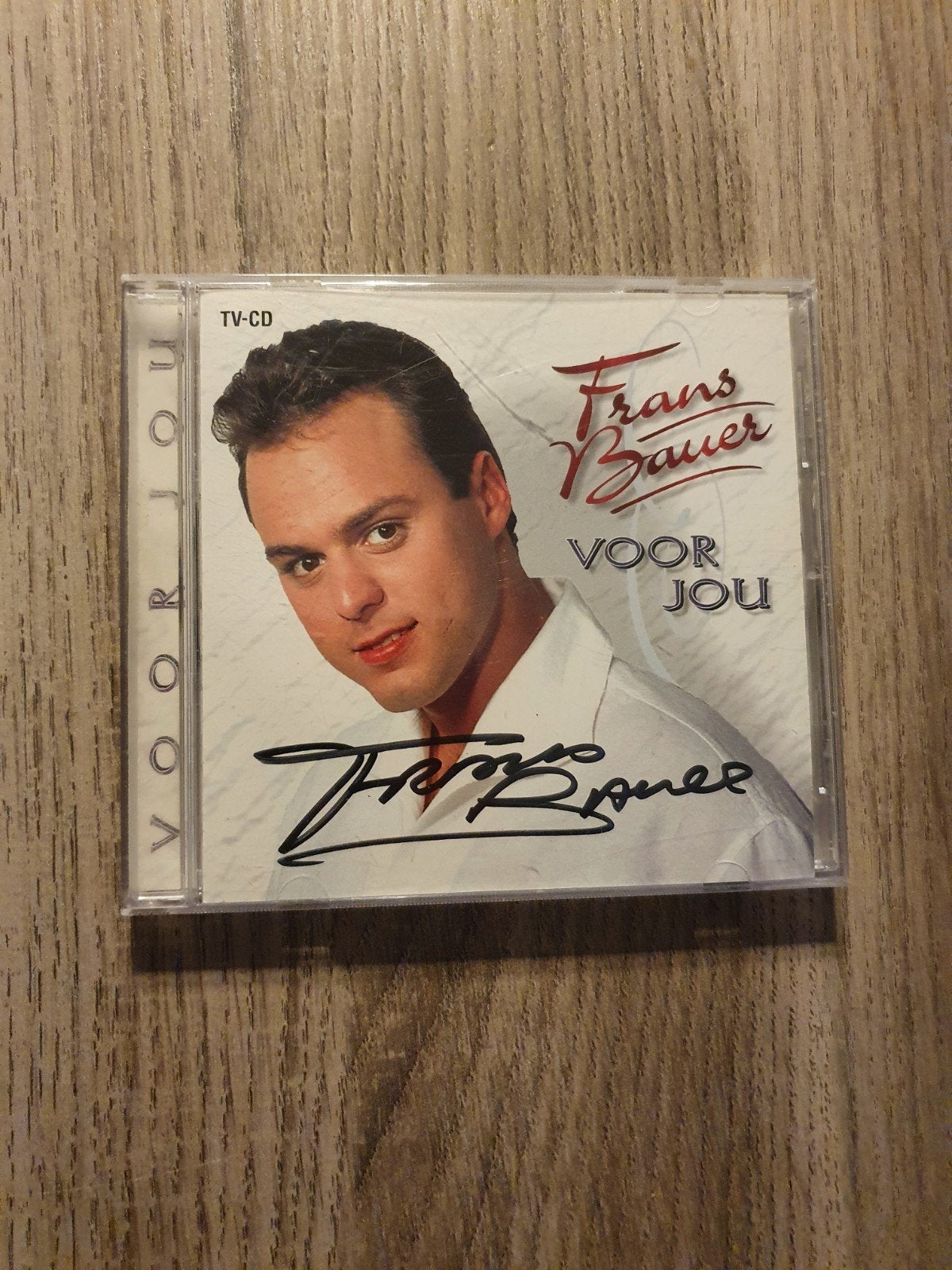 Cd frans bauwer. Met handtekening, Ophalen of Verzenden, Zo goed als nieuw, Levenslied of Smartlap