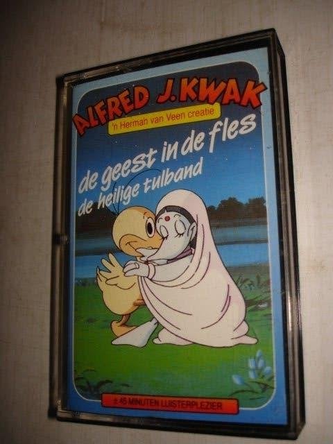 Alfred J. Kwak- De geest in de fles- MC, Verzenden, Zo goed als nieuw, 1 bandje