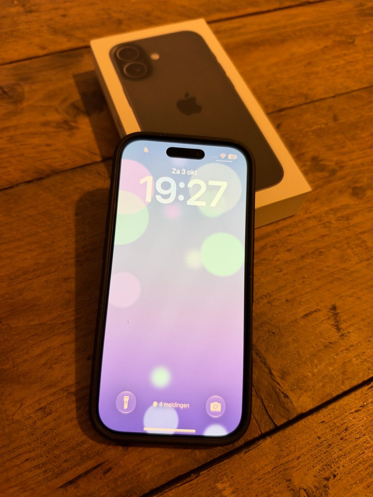 iPhone 17 256Gb zwart, nog met garantie, Telecommunicatie, 256 GB, IPhone 17e, Zwart, Ophalen of Verzenden