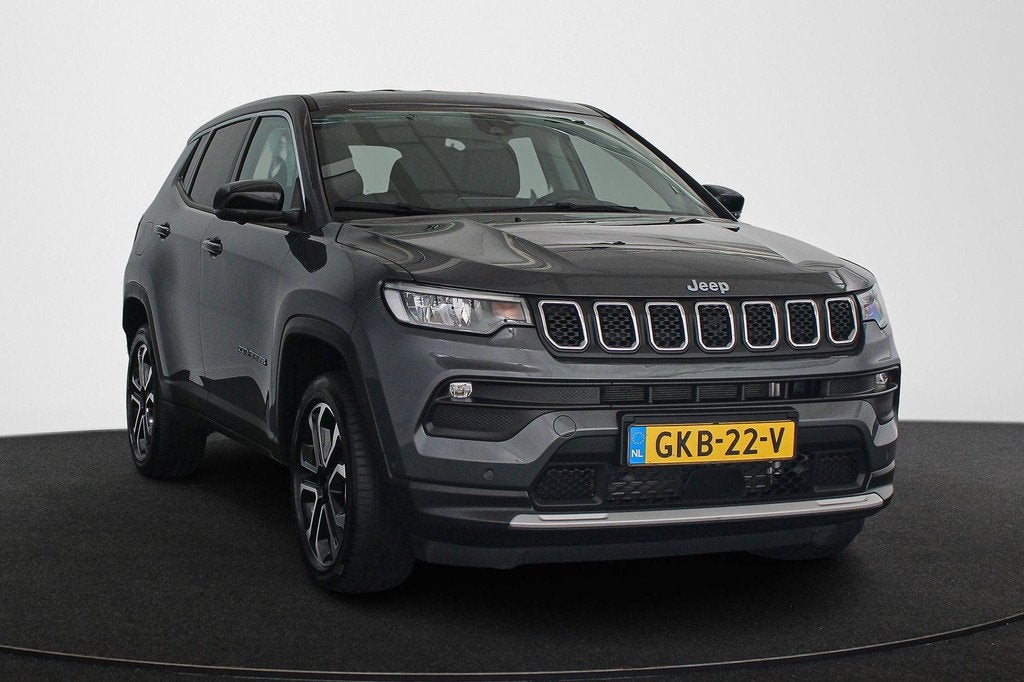 Jeep Compass 4xe 190 Plug-in Hybrid Electric Altitude 360 Ca, Auto's, Jeep, Automaat, Leder en Stof, Bedrijf, Vierwielaandrijving