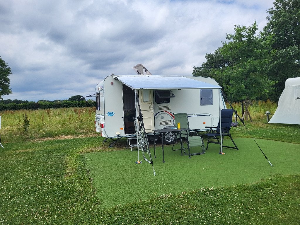 Te koop caravan Adria Altea 432 PX 2007, Frans bed, Treinzit, 750 - 1000 kg, Particulier