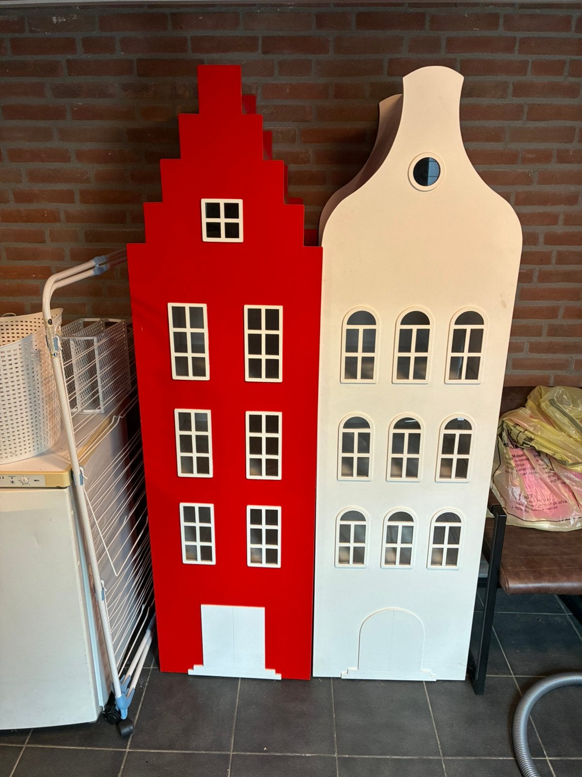 Trap en halsgevel kast, Kinderen en Baby's, Kinderkamer | Commodes en Kasten, Ophalen, Gebruikt, 105 cm of meer, Minder dan 50 cm