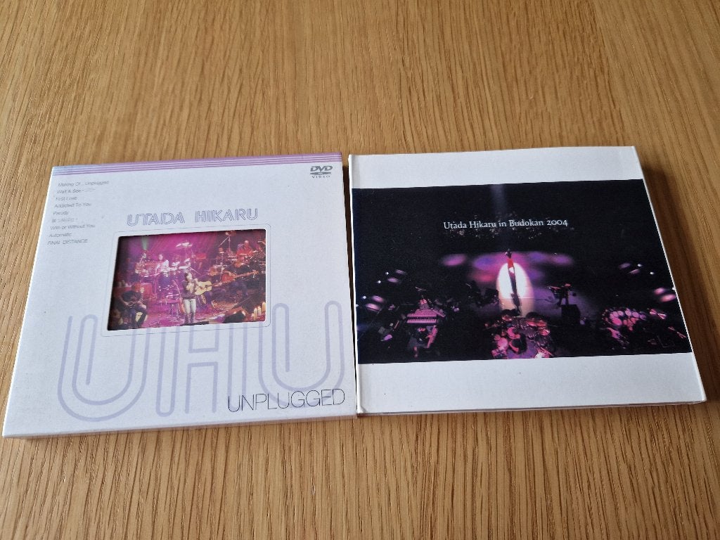 Utada Hikaru – Unplugged & In Budokan 2004 DVD K-pop, J-pop, Alle leeftijden, Ophalen of Verzenden, Gebruikt, Concert