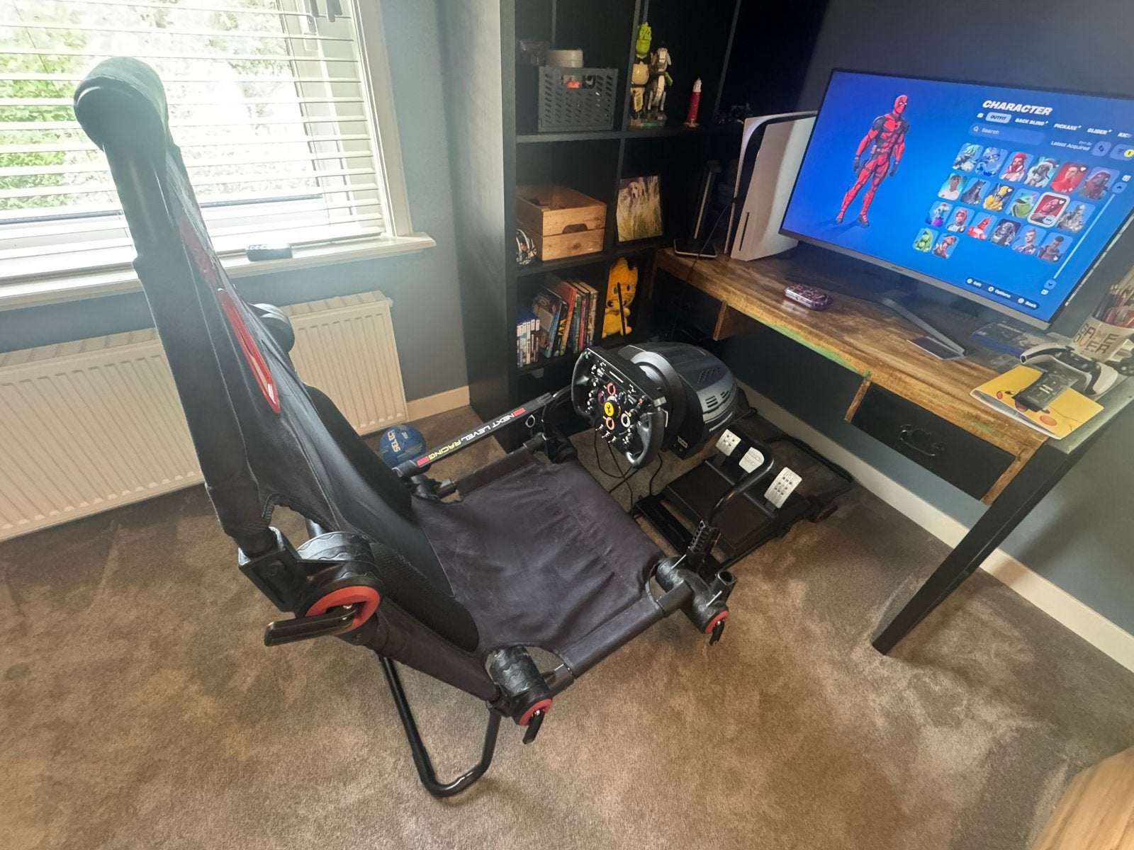 Playseat FGT stoel met F1 stuur en pedalen!, Ophalen, Overige merken, Gebruikt