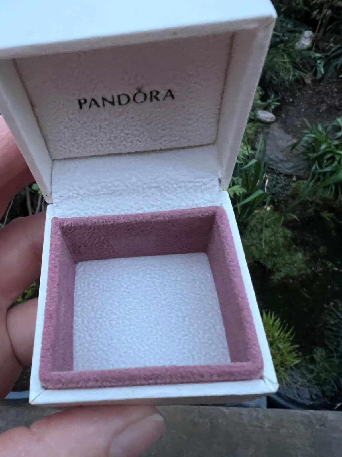 Sieraden doosje Pandora voor ring of oorbellen, Ophalen of Verzenden, Zo goed als nieuw