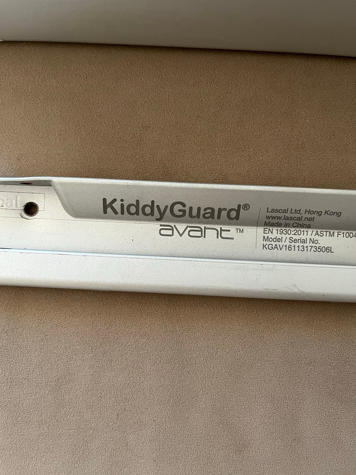 Lascal KiddyGuard Avant oprolbaar veiligheidshek, Ophalen of Verzenden, Gebruikt