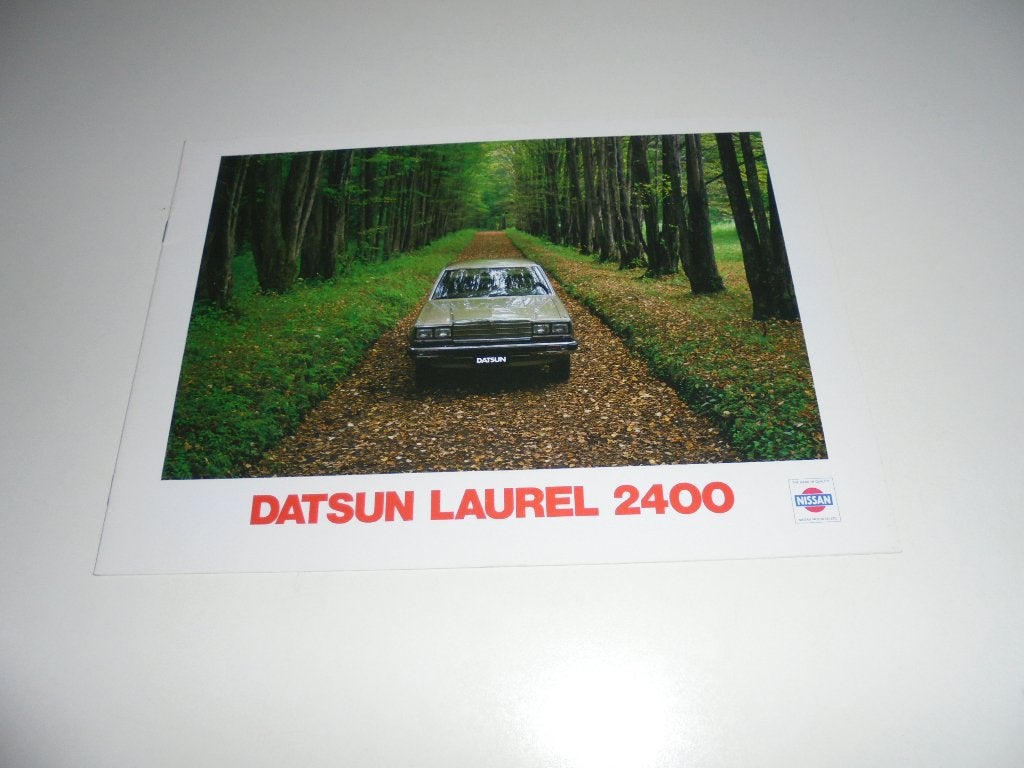 brochure Datsun Laurel 2400  1980, Ophalen of Verzenden, Nieuw, Overige merken