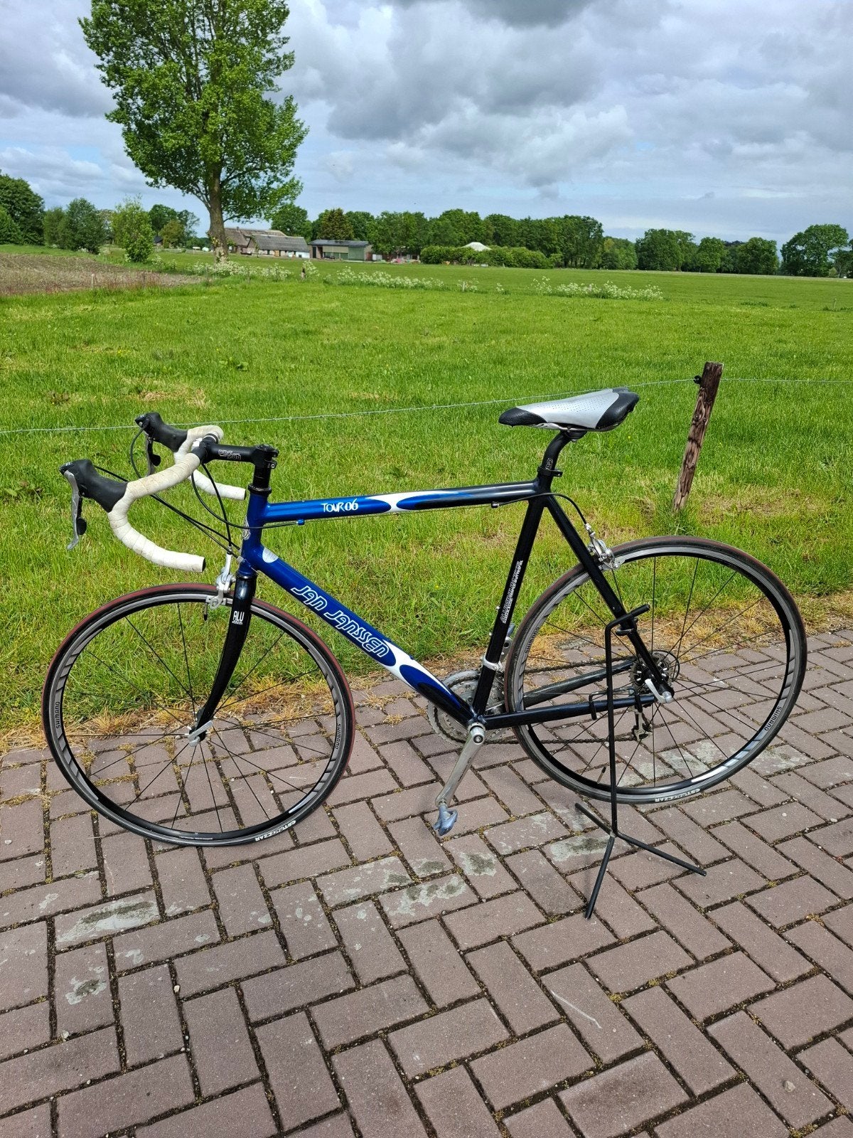Jan Janssen Tour6 alu 7005, Gebruikt, Aluminium, 57 tot 61 cm, Meer dan 20 versnellingen