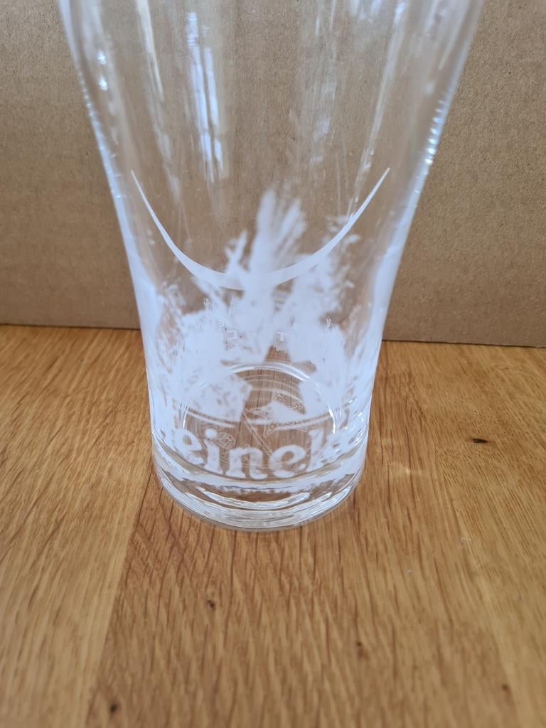 Heineken 50cl Served Extra Cold M14, Verzamelen, Ophalen of Verzenden, Zo goed als nieuw, Bierglas