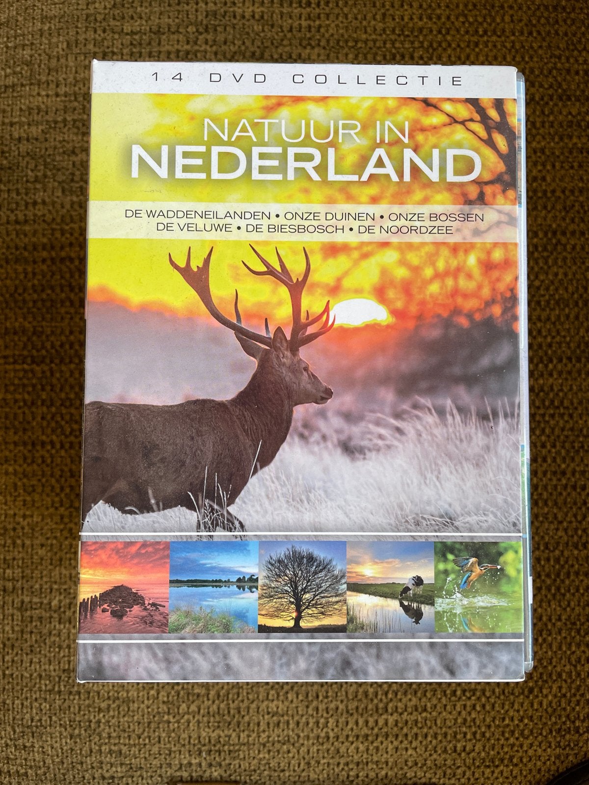 Natuur in Nederland - 14 dvd Collectie, Cd's en Dvd's, Dvd's | Documentaire en Educatief, Alle leeftijden, Nederlands, Natuur