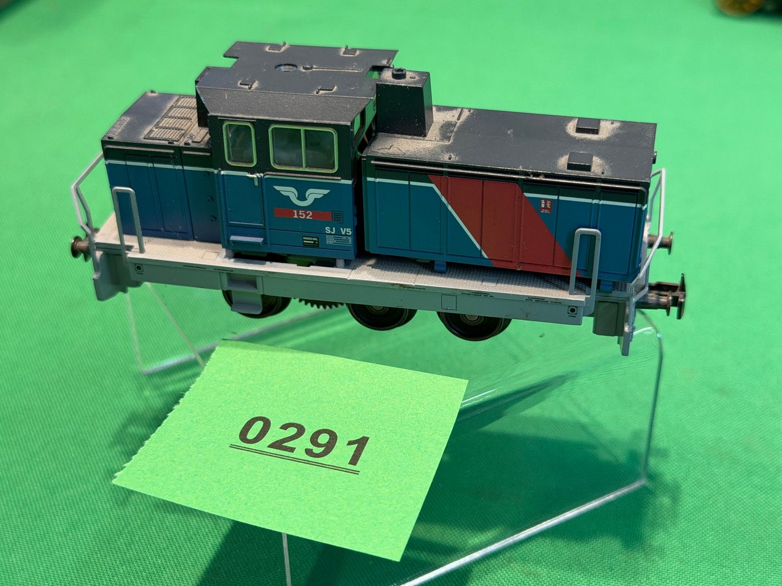 291- Märklin SJ V5 152 Locomotief - digitaal, Wisselstroom, Wisselstroom, Gebruikt, Locomotief, Ophalen of Verzenden